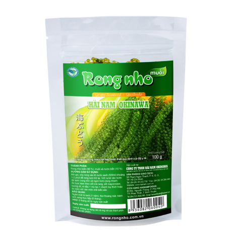 RONG NHO MUỐI HẢI NAM OKINAWA 100G